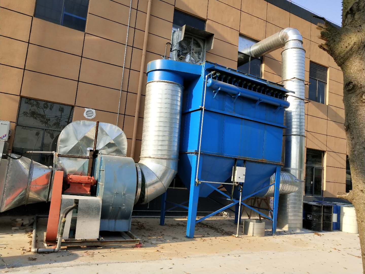 焊接式脈沖布袋除塵器